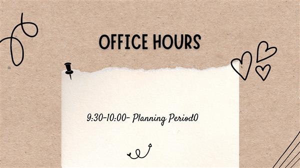 Office Hours