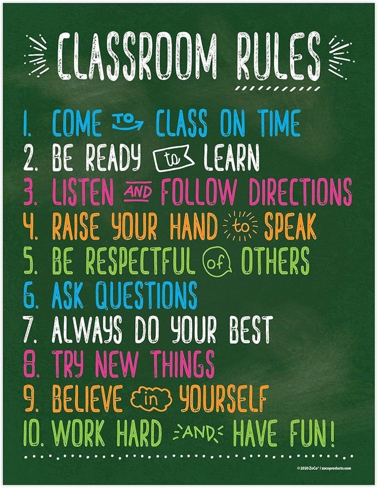 Classroom Rules