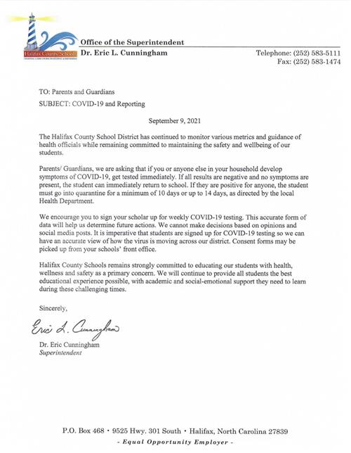 Covid-19 and Reporting