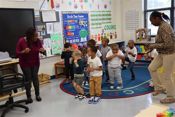 Recess time indoors